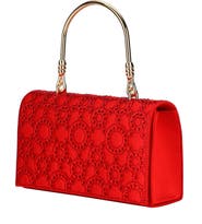 LADY COUTURE Rhinestone Covered Clutch Bag