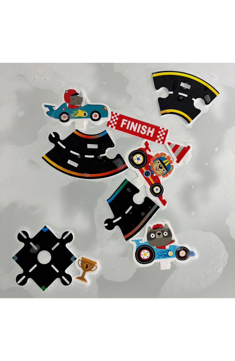 Buddy & Barney Bath Time Grand Prix, Build A Floating Racetrack, Kids 3+, Alternate, color,