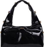 JASON WU Studded Patent Shoulder Bag