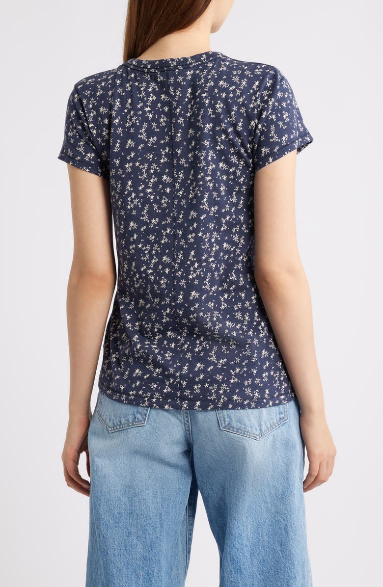 rag & bone All Over Stars T-Shirt, Alternate, color, Salute Multi