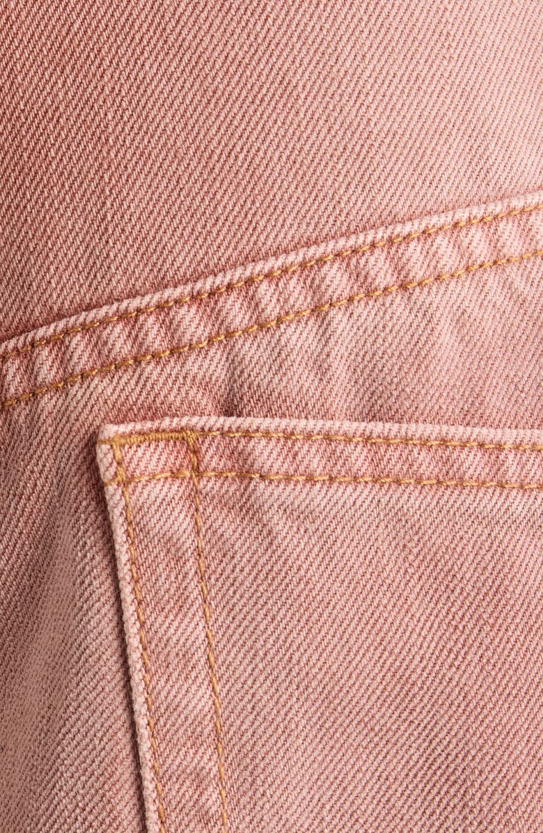 Isabel Marant Jameson Wide Leg Jeans, Alternate, color, Burnt Henna