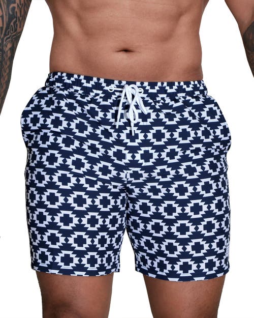 Mosmann Australia Board Shorts In Blue