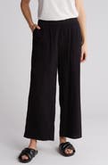 Caslon® Cotton Gauze Pull-On Pants