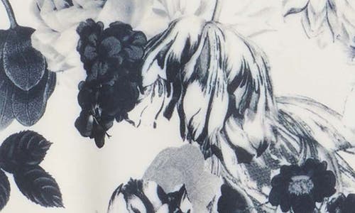 T Tahari Print Scuba Top