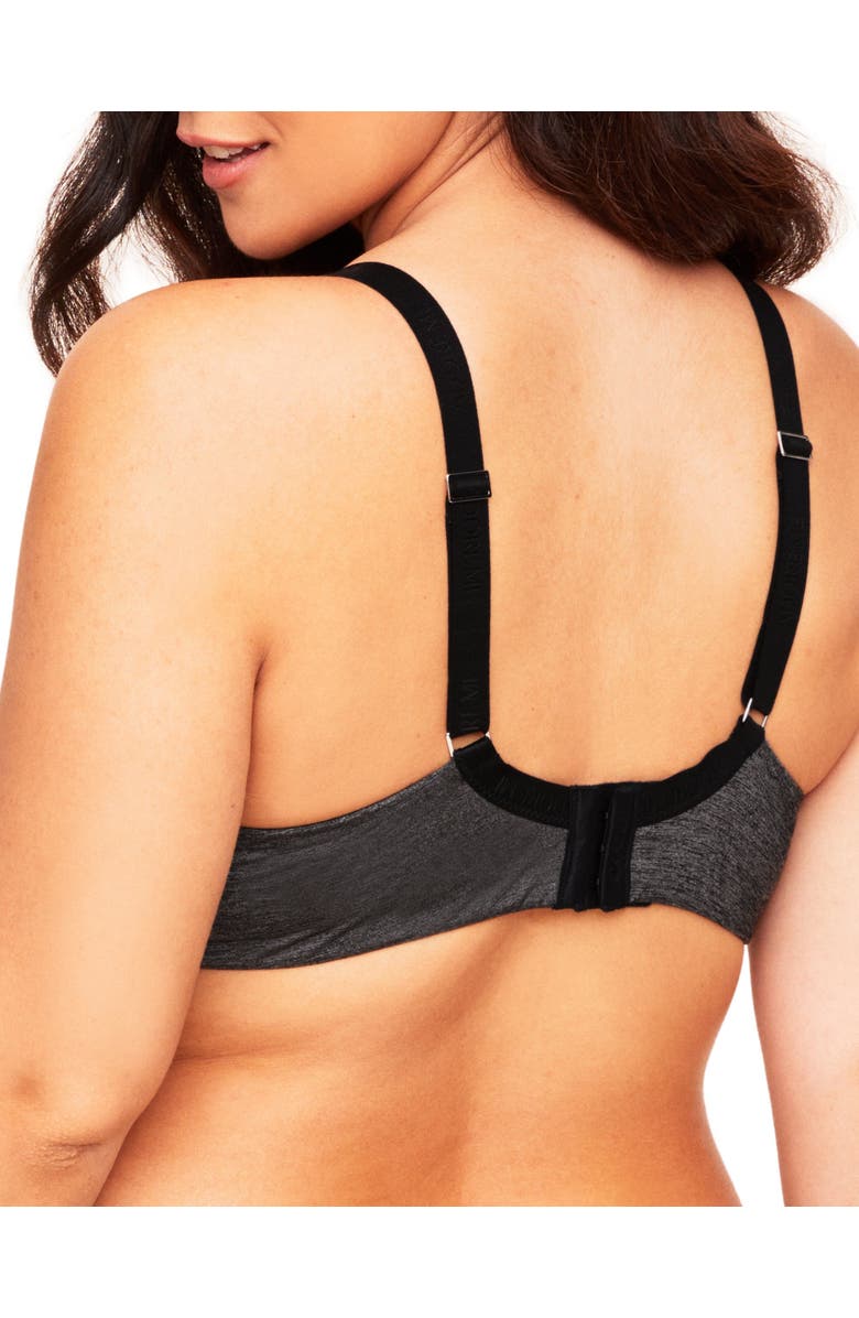 Adore Me Abellinaa Contour Demi Bra, Alternate, color, Black