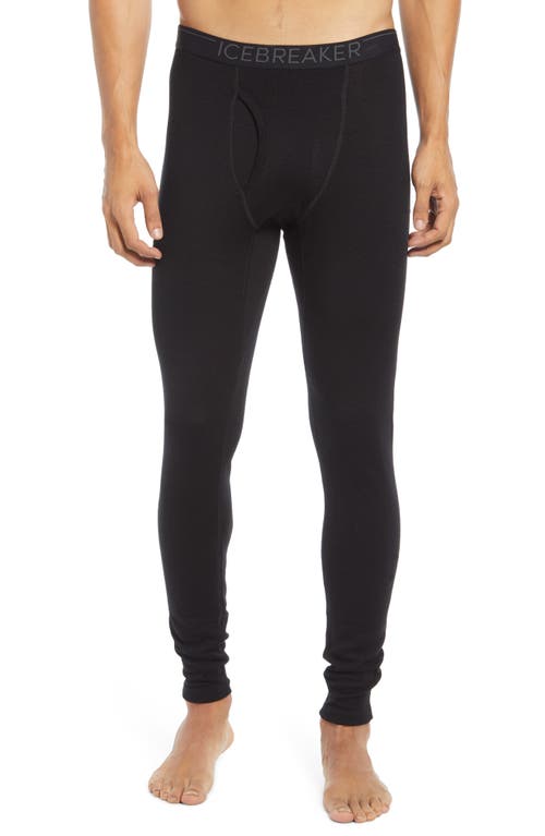 Icebreaker 260 Tech Merino Wool Base Layer Leggings in Black  product