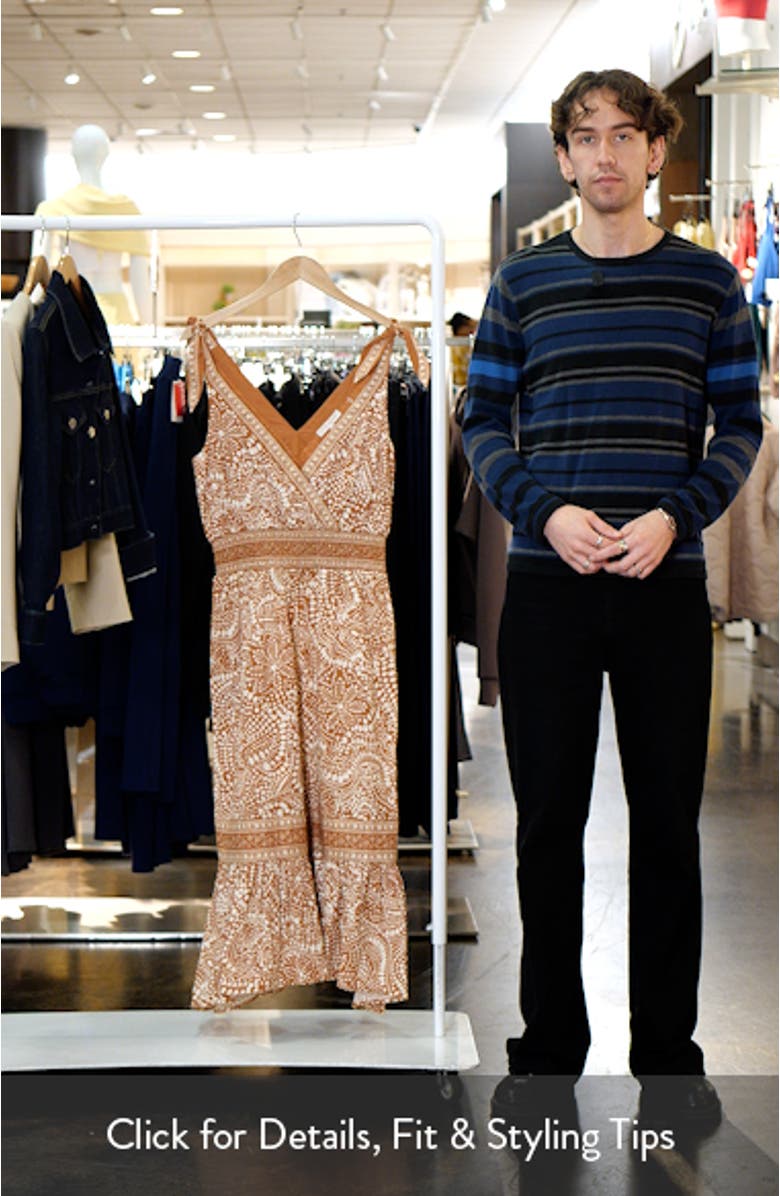 Mariam Tie Strap Handkerchief Hem Maxi Dress, sales video thumbnail