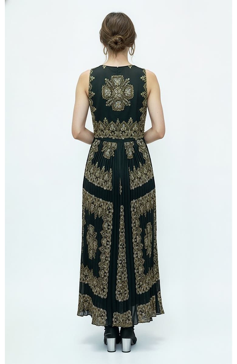 West Of Danna Ankle Dress, Alternate, color, Multi