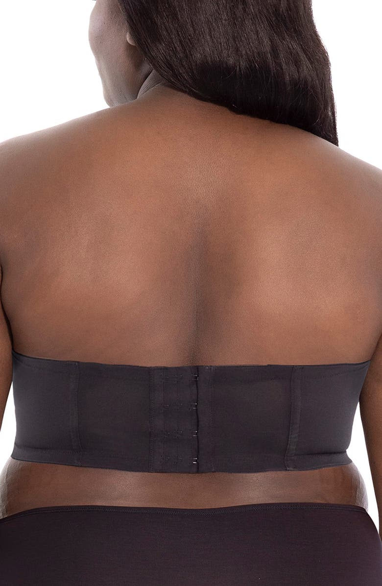 Goddess Verity Full Figure Underwire Multiway Strapless Bra, Alternate, color, Black