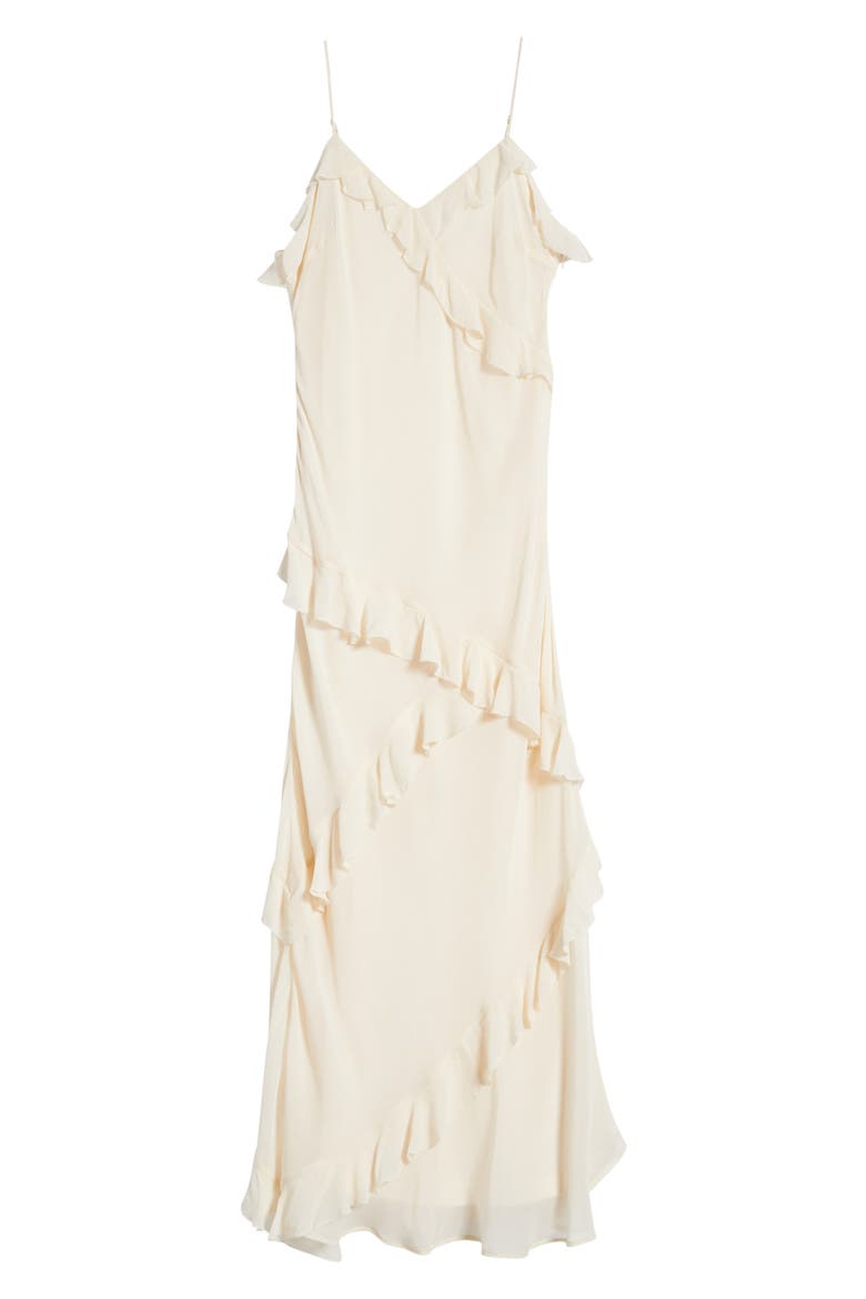 Kids' Rialto Ruffle Party Slipdress, Main, color, IVORY