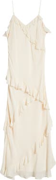 LoveShackFancy Kids' Rialto Ruffle Party Slipdress