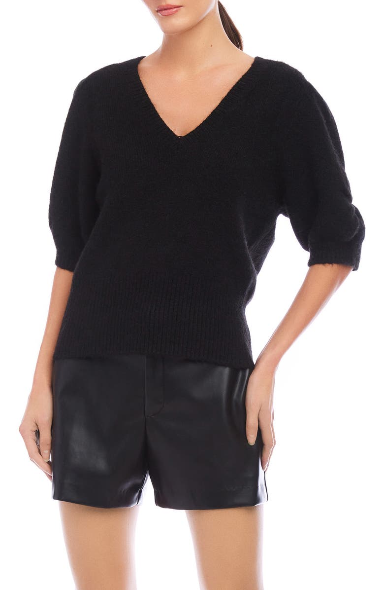 FIFTEEN TWENTY Bennett Puff Sleeve Sweater, Main, color, 