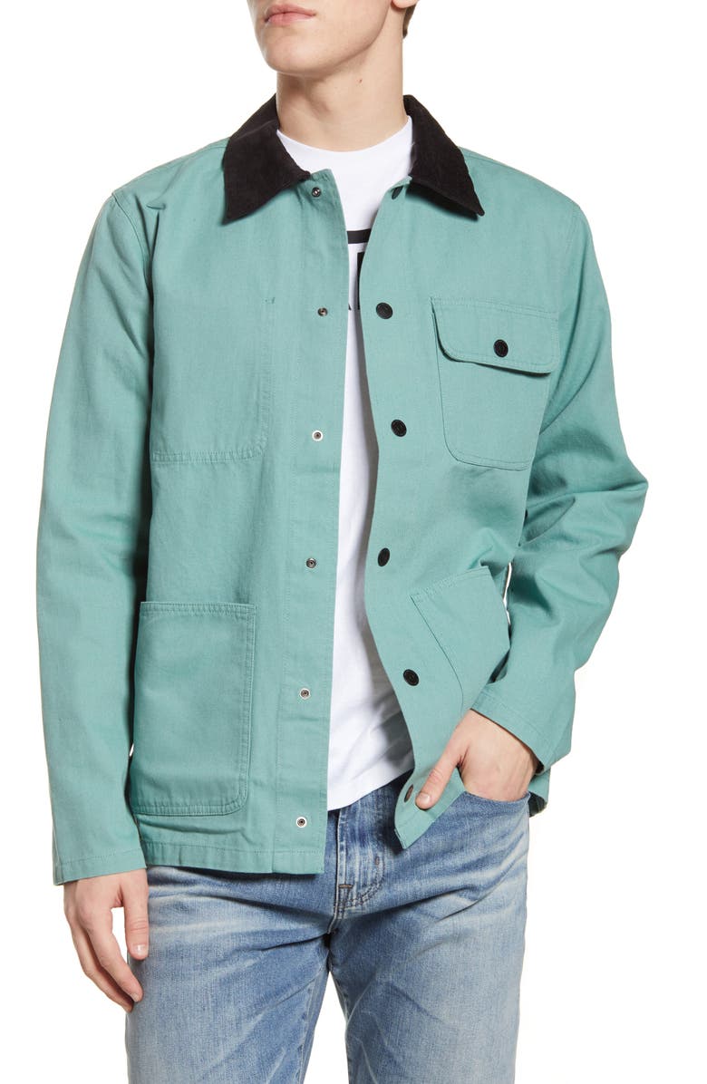 Vans Drill Canvas Chore Coat, Main, color, 