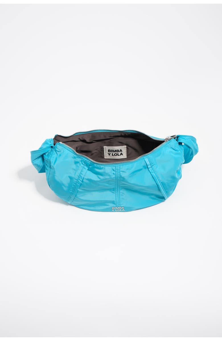 Bimba y Lola Medium Moon Bag, Alternate, color, Blue