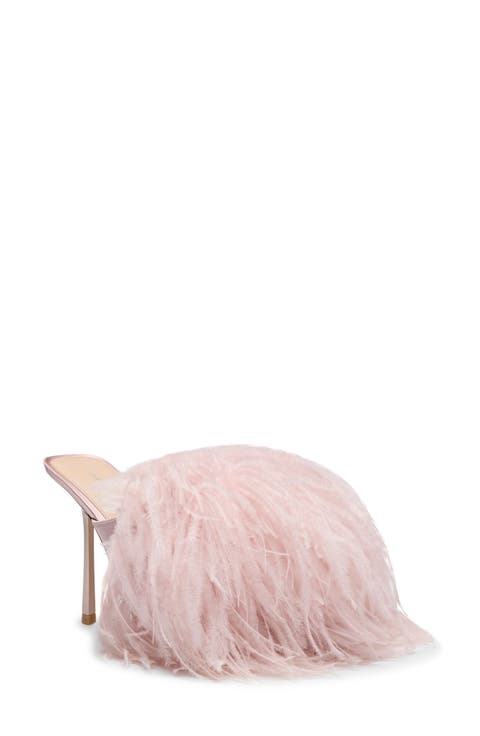 Boa Feather Sandal