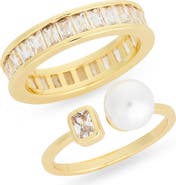 NORDSTROM RACK Demi-Fine 2-Pack Assorted Rings