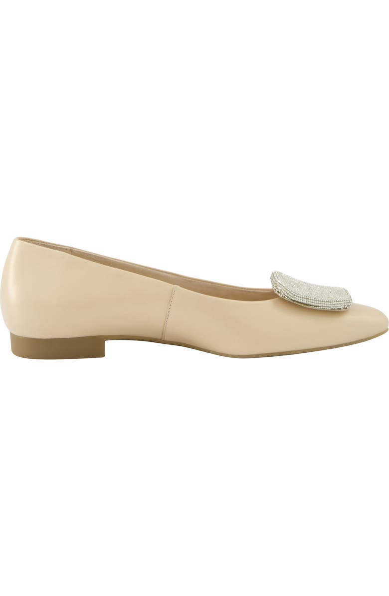Paul Green Dancer Pointed Toe Flat, Alternate, color, Pearl Shell Soft Nappa