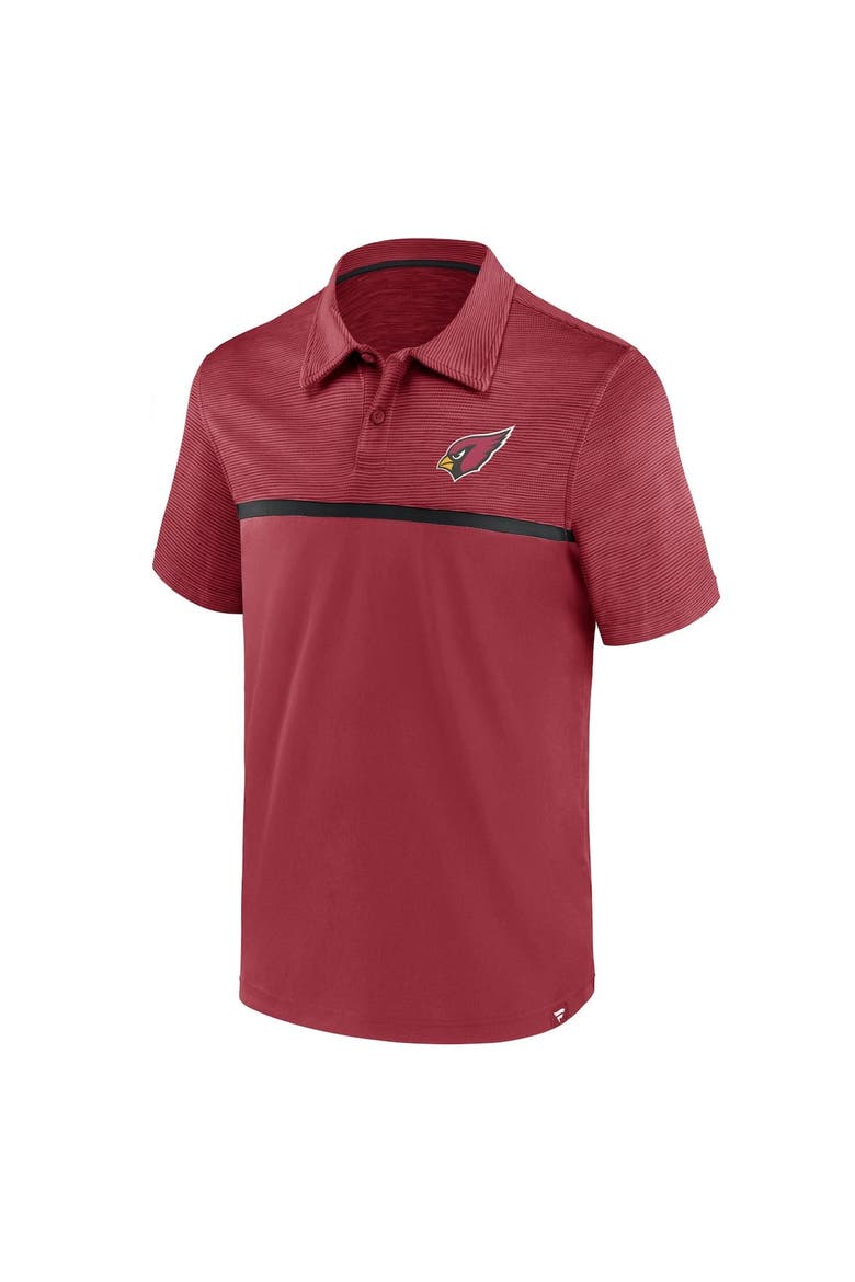 Men's Fanatics Branded Cardinal Arizona Cardinals Primary Polo, Alternate, color, Cardinal