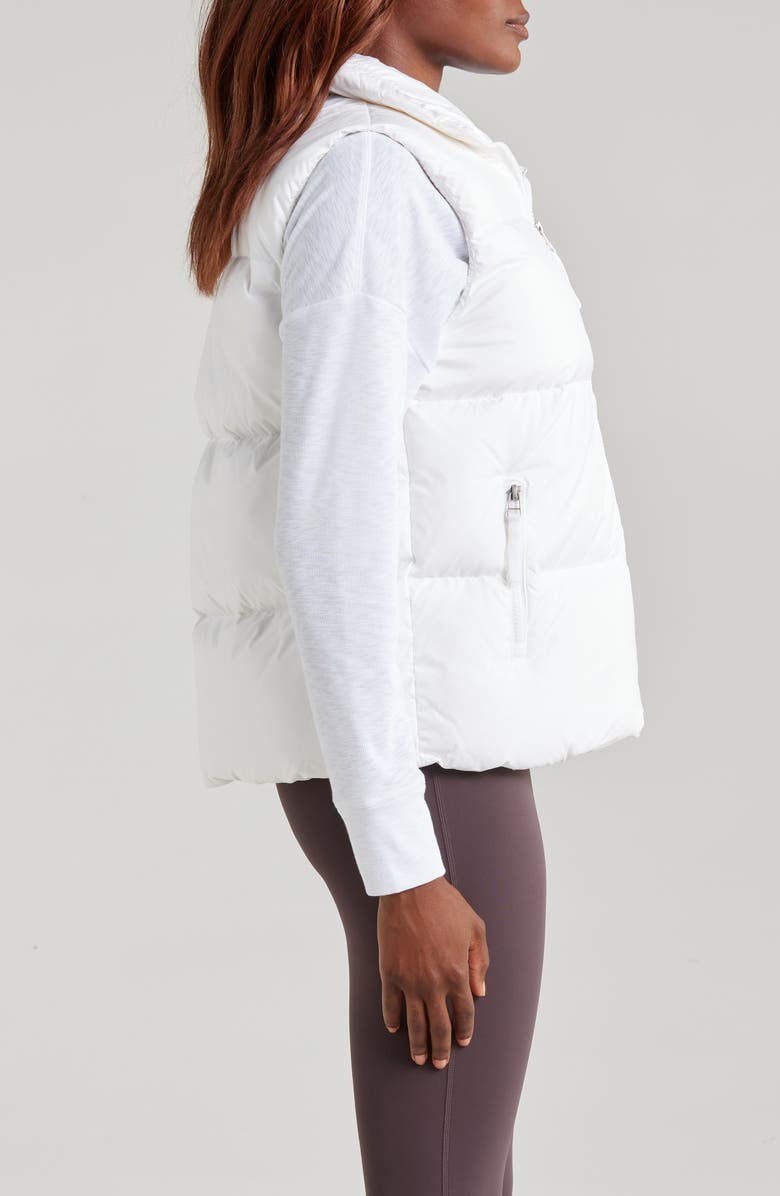 Vuori Hillside Down Vest, Alternate, color, White