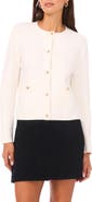 Vince Camuto Long Sleeve Cardigan with Patch Pockets