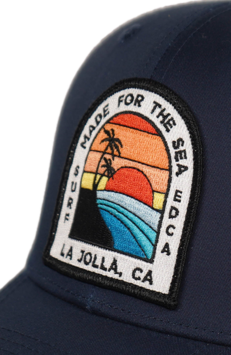 Everyday California Avenues Snapback Hat, Alternate, color, Navy / White