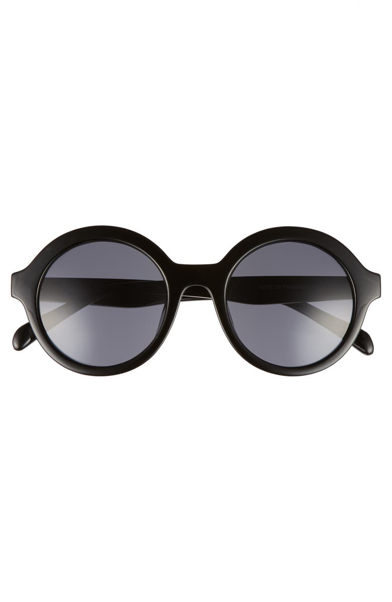 BP. 50mm Round Sunglasses, Alternate, color, 