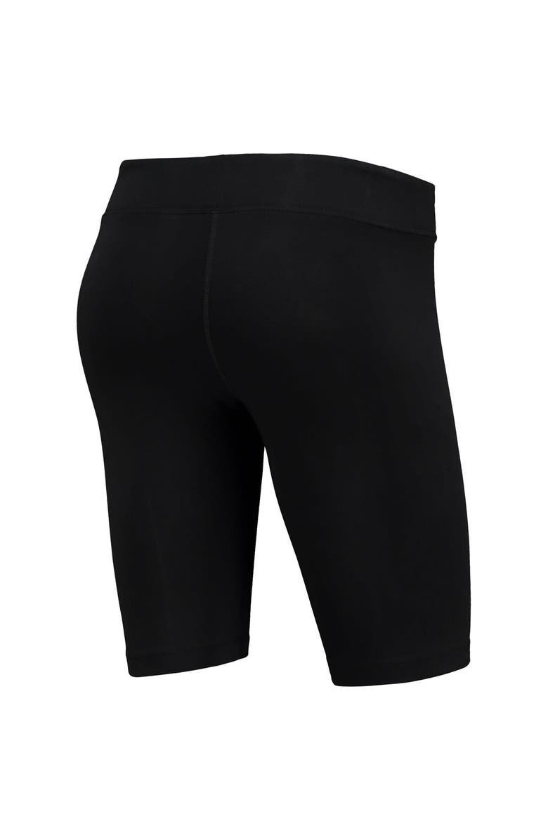 Nike Women's Nike Black Clemson Tigers Essential Tri-Blend Bike Shorts, Alternate, color, Black