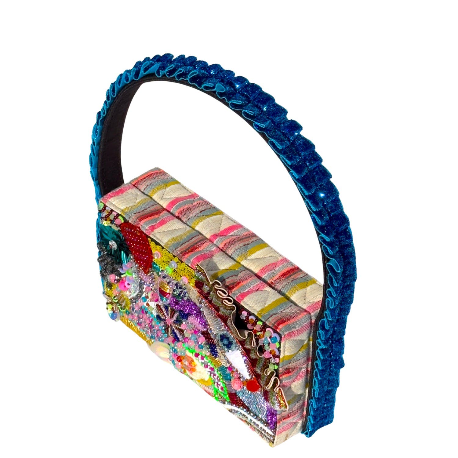 Simitri How Bazaar Bag, Alternate, color, Multi
