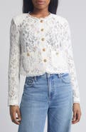 LoveShackFancy Richard Lace Jacket