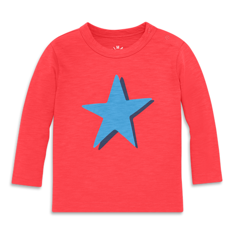 Baby Long Sleeve Star Tee