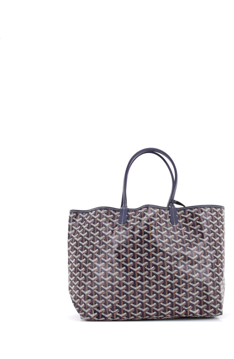Pre-Owned Goyard Saint Louis Tote Coated Canvas PM, Alternate, color, Blue