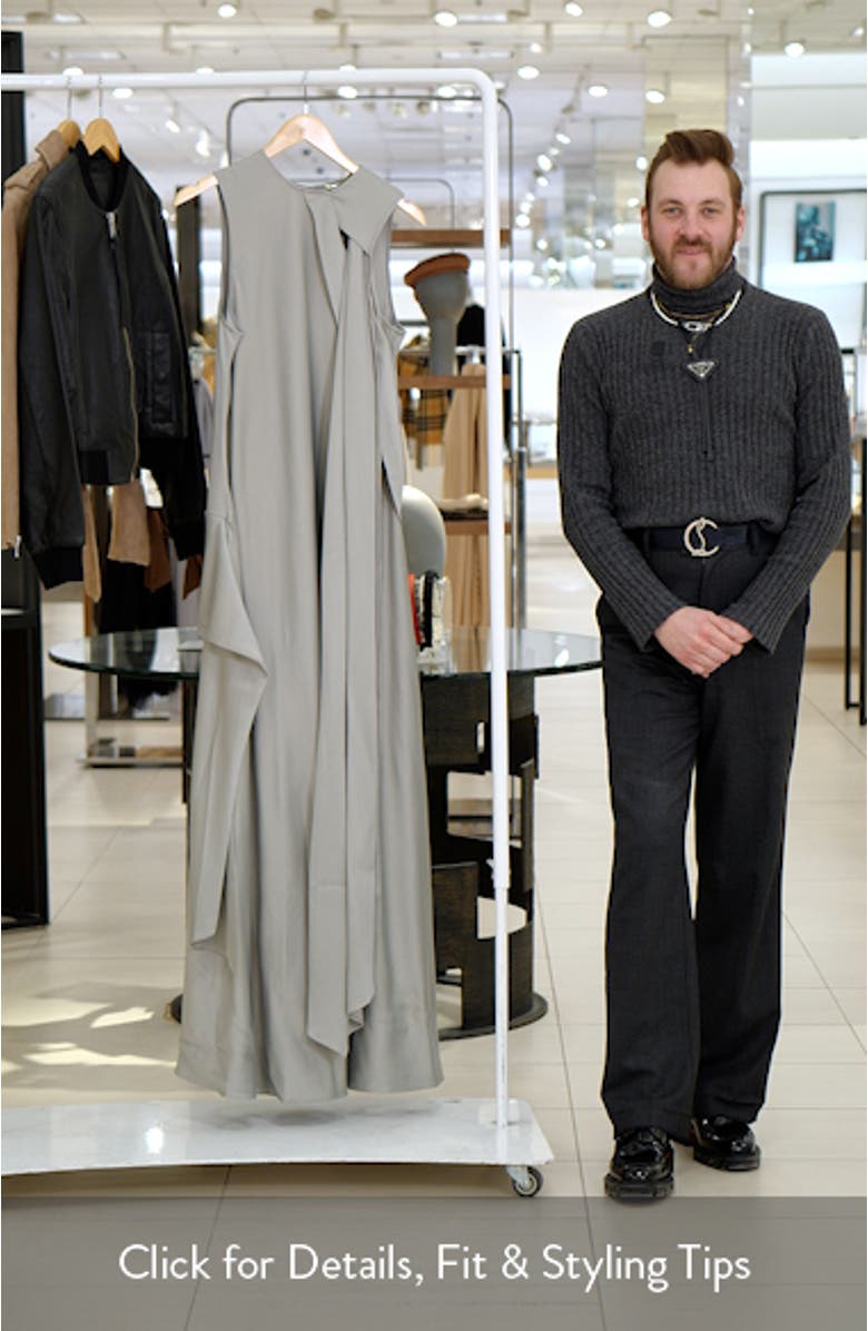 Quincy Tie Sleeveless Gown, sales video thumbnail