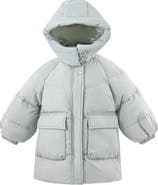 Mimi Tutu Heart-Quilted Puffer Jacket