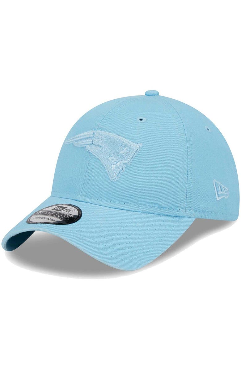 New Era Men's New Era Light Blue New England Patriots Core Classic 2.0 Brights 9TWENTY Adjustable Hat, Main, color, Light Blue