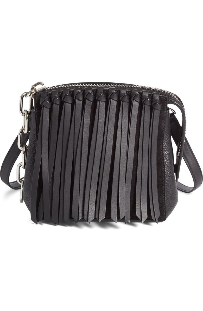 Alexander Wang Attica Fringe Crossbody Bag, Main, color,