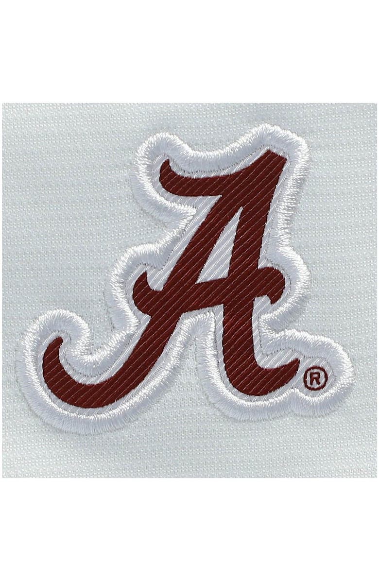 Nike Men's Nike White Alabama Crimson Tide Coaches Quarter-Zip Pullover Jacket, Alternate, color, 
