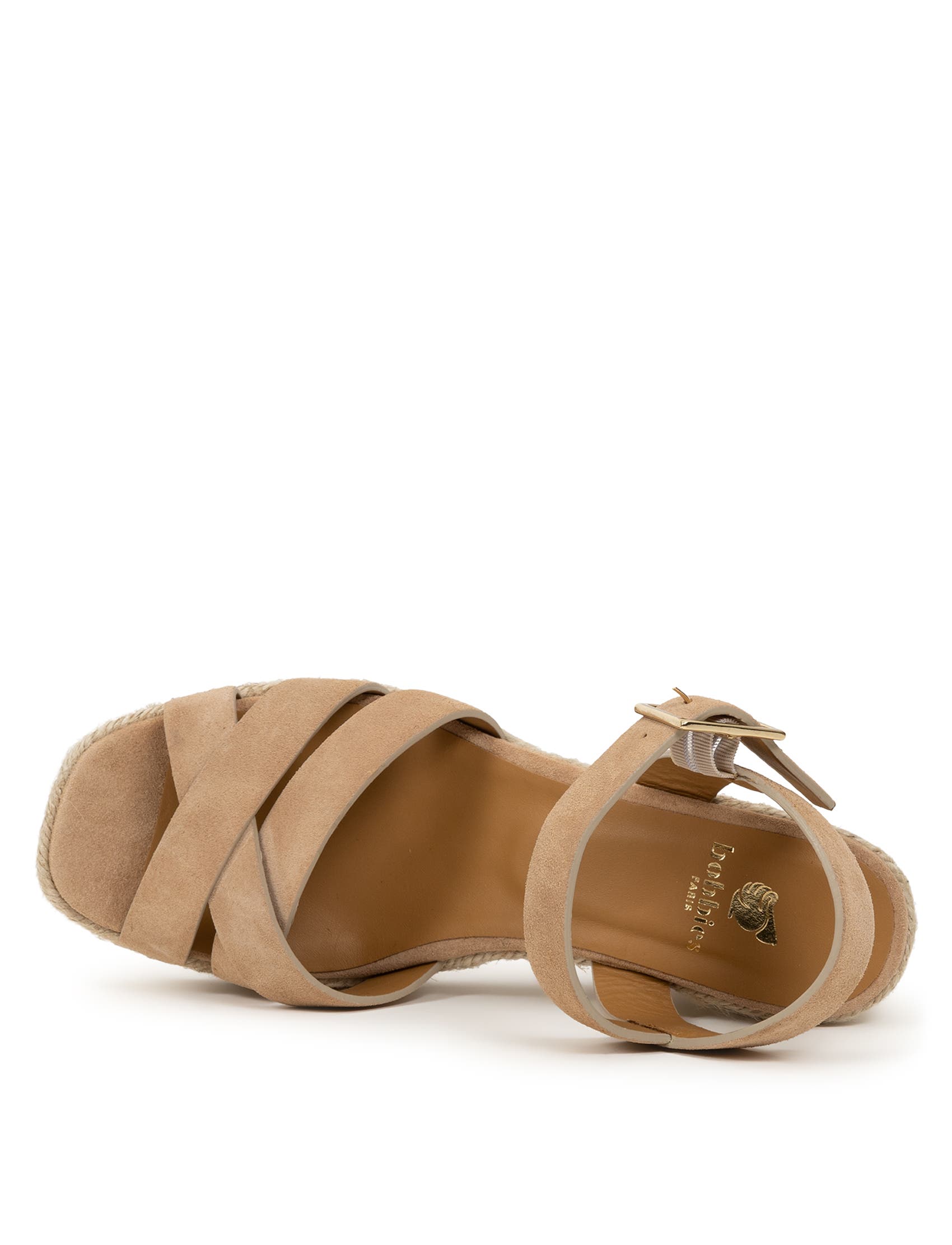 Cléo Espadrille Wedges, Alternate, color, Soft Sand