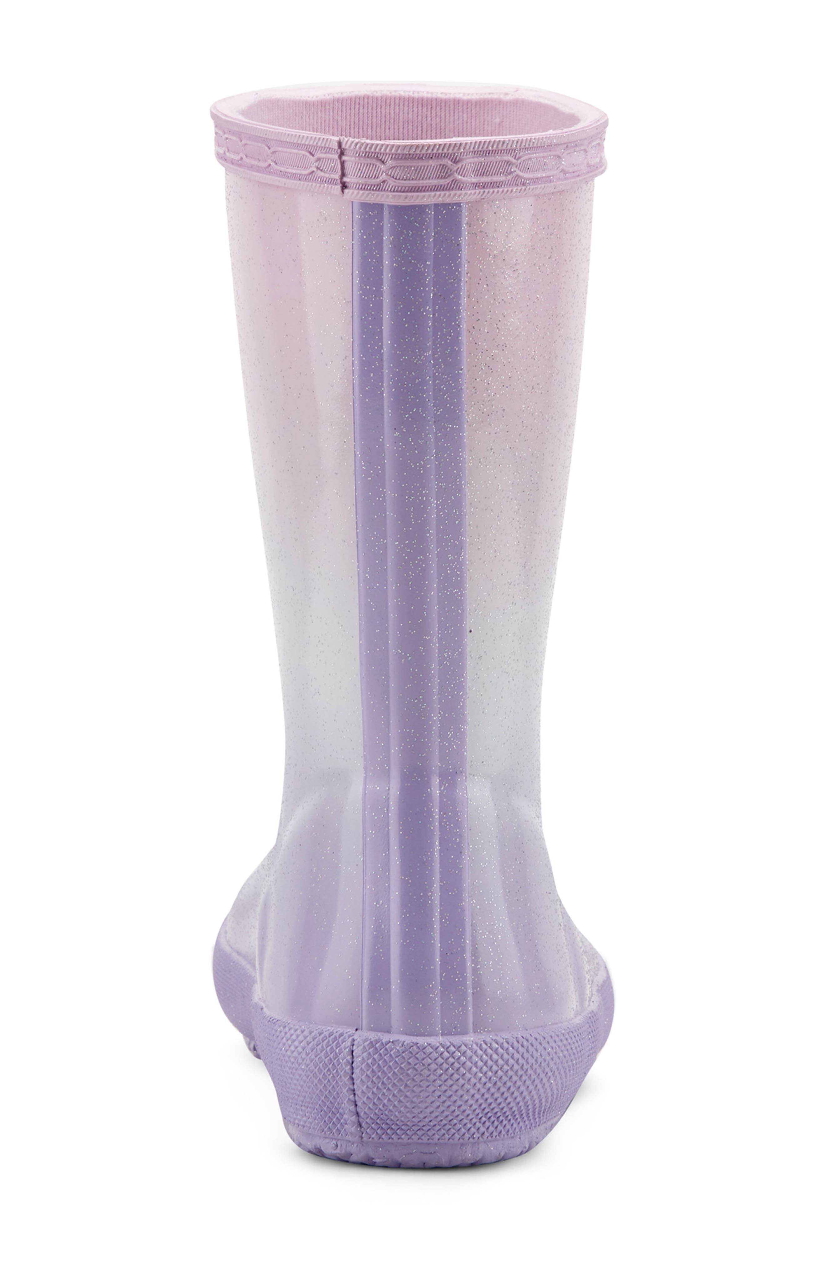 Kids' First Starcloud Waterproof Rain Boot, Alternate, color, LIGHT PURPLE 531