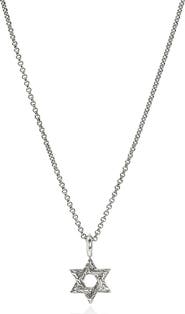 John Hardy JH Essentials Star of David Pendant Necklace