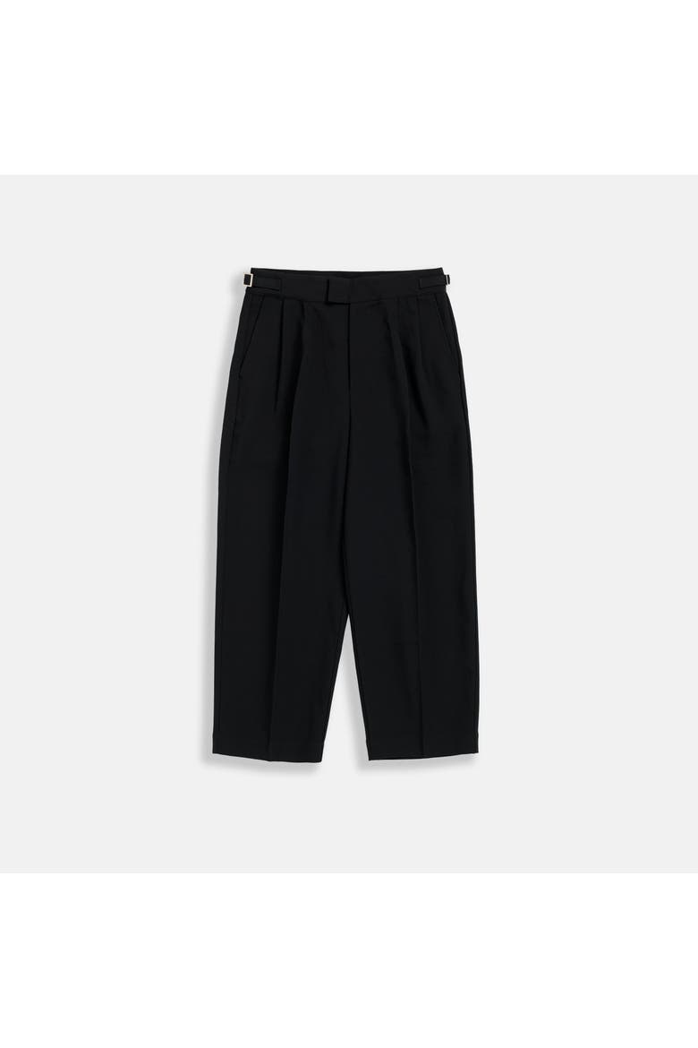 Pleated Trousers, Main, color, blue