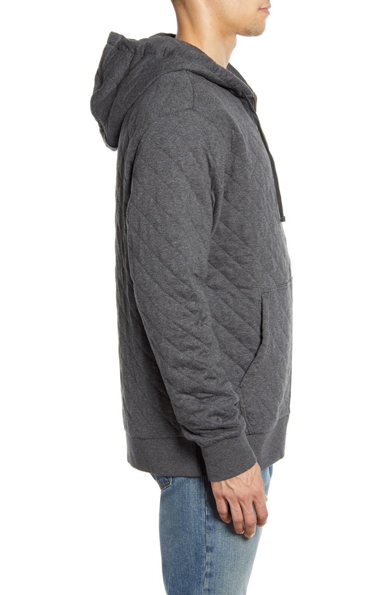 Patagonia Quilted Zip Hoodie, Alternate, color, 