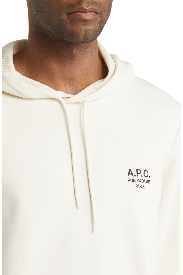 Marvin Organic Cotton Hoodie, Alternate, color, OFF WHITE