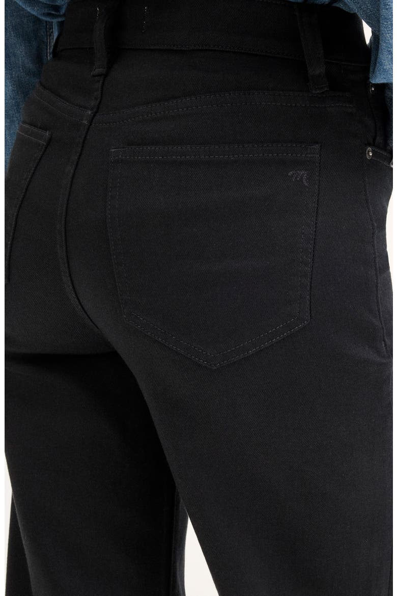 The Wide Leg Jeans, Alternate, color, BLACK RINSE WASH