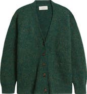 THE GREAT. The Brushed Melange Cardigan