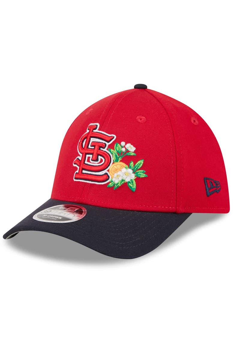 Men's New Era  Red/Navy St. Louis Cardinals 2026 Spring Training M-Crown 39THIRTY Flex Hat, Alternate, color, Red