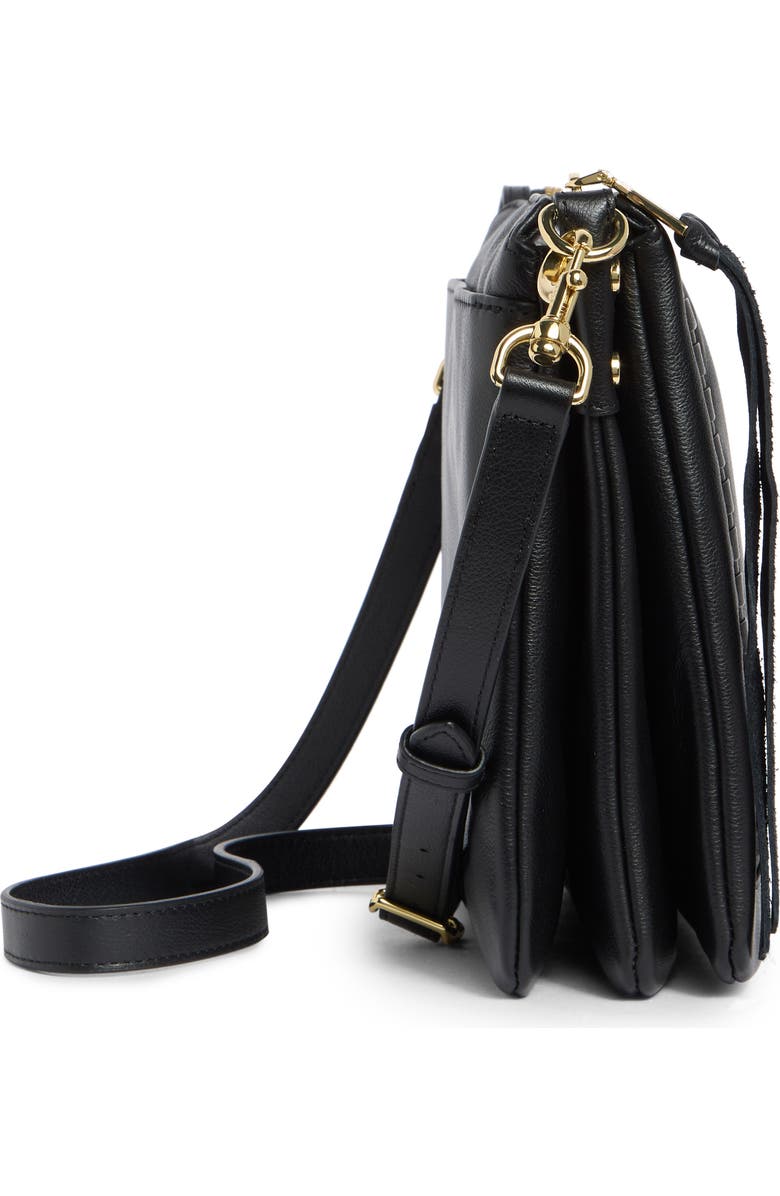 AIMEE Capri Large Crossbody Bag, Alternate, color, Black