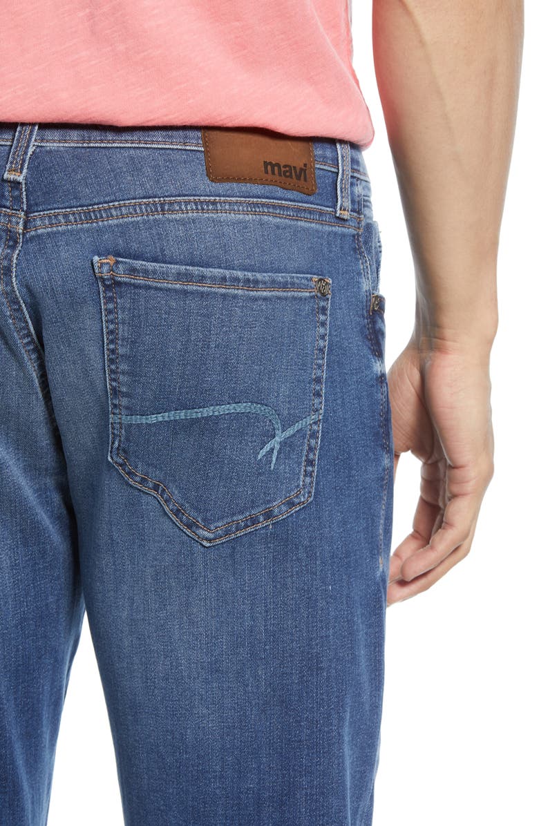 Mavi Jeans Jake Slim Fit Jeans, Alternate, color, Mid Foggy Williamsburg