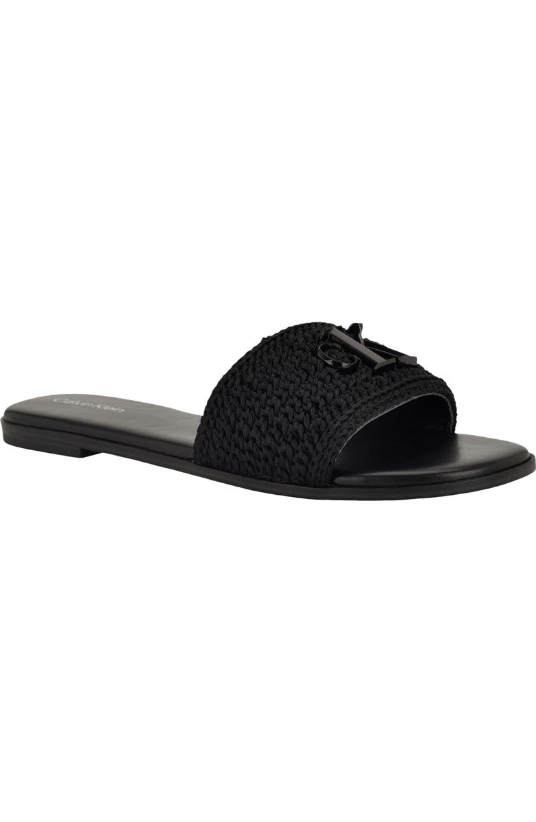 Calvin Klein Kamine Slide Sandal, Main, color,