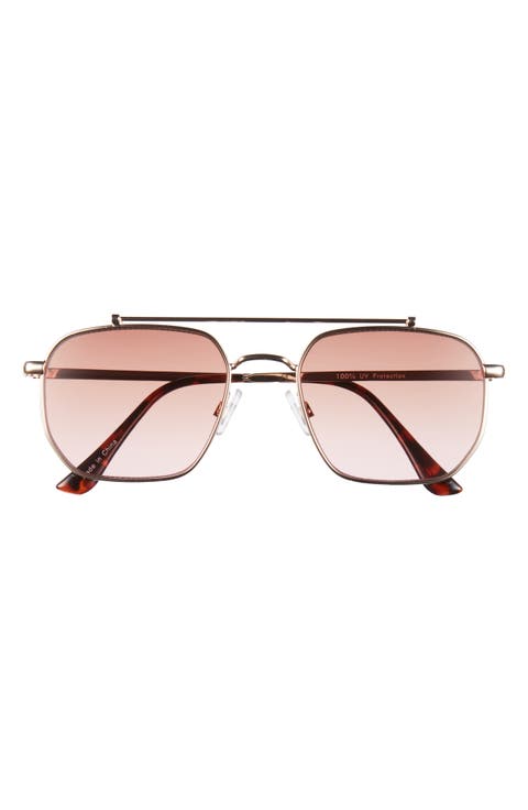 Gradient Aviator Sunglasses