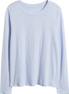 Eileen Fisher Organic Linen Long Sleeve T-Shirt